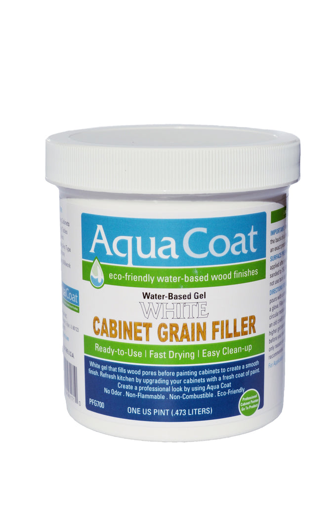 Aqua Coat White Cabinet Grain Filler RETAIL PACK